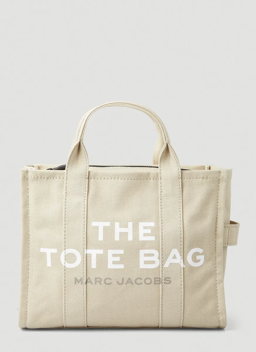 Logo Print Small Tote Bag