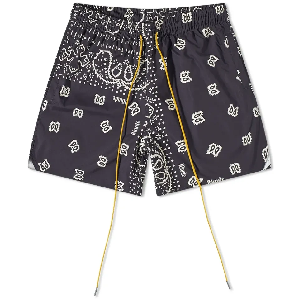 Bandana Print Swim Shorts