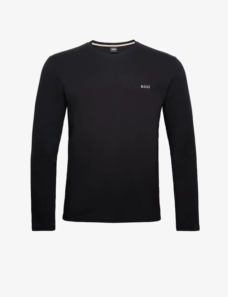 Cotton Rich Crew Neck Logo T-Shirt