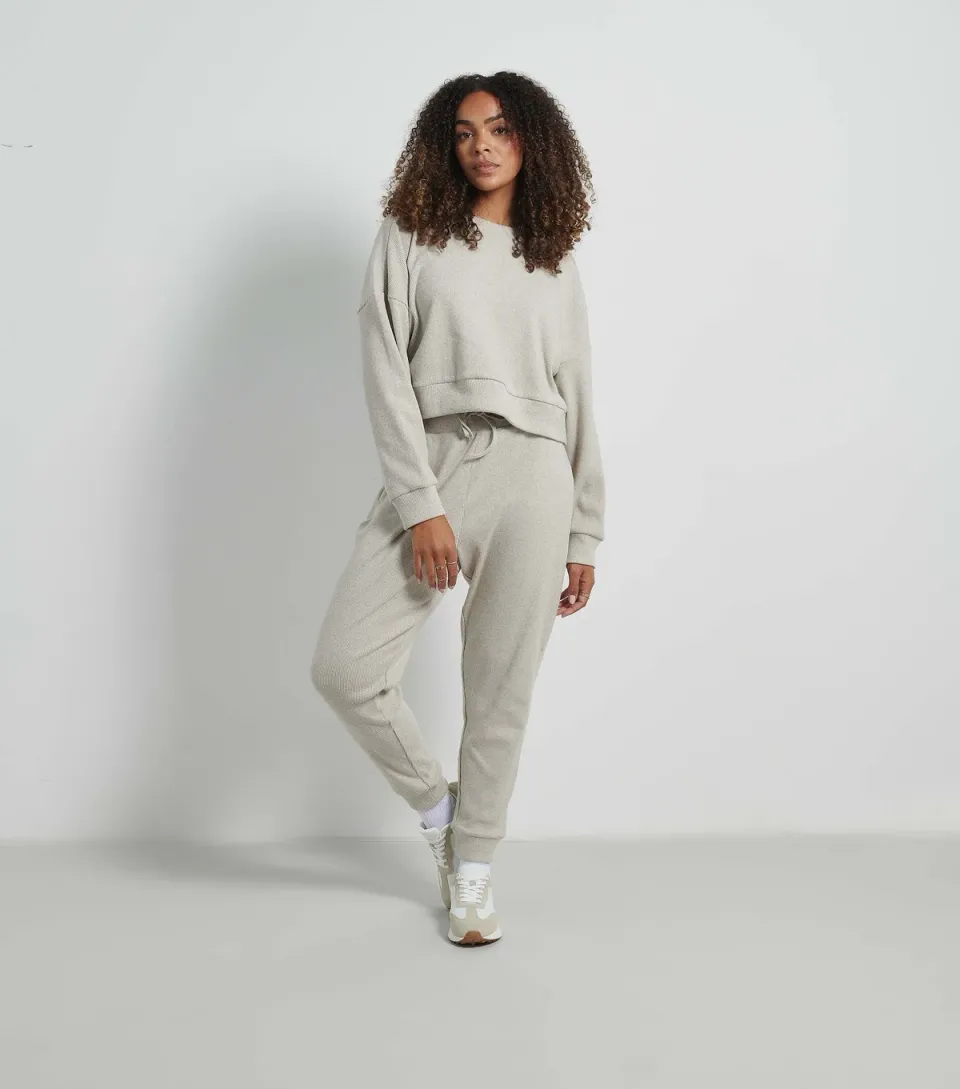 Women's by Zara McDermott Stone Chunky Knit Joggers