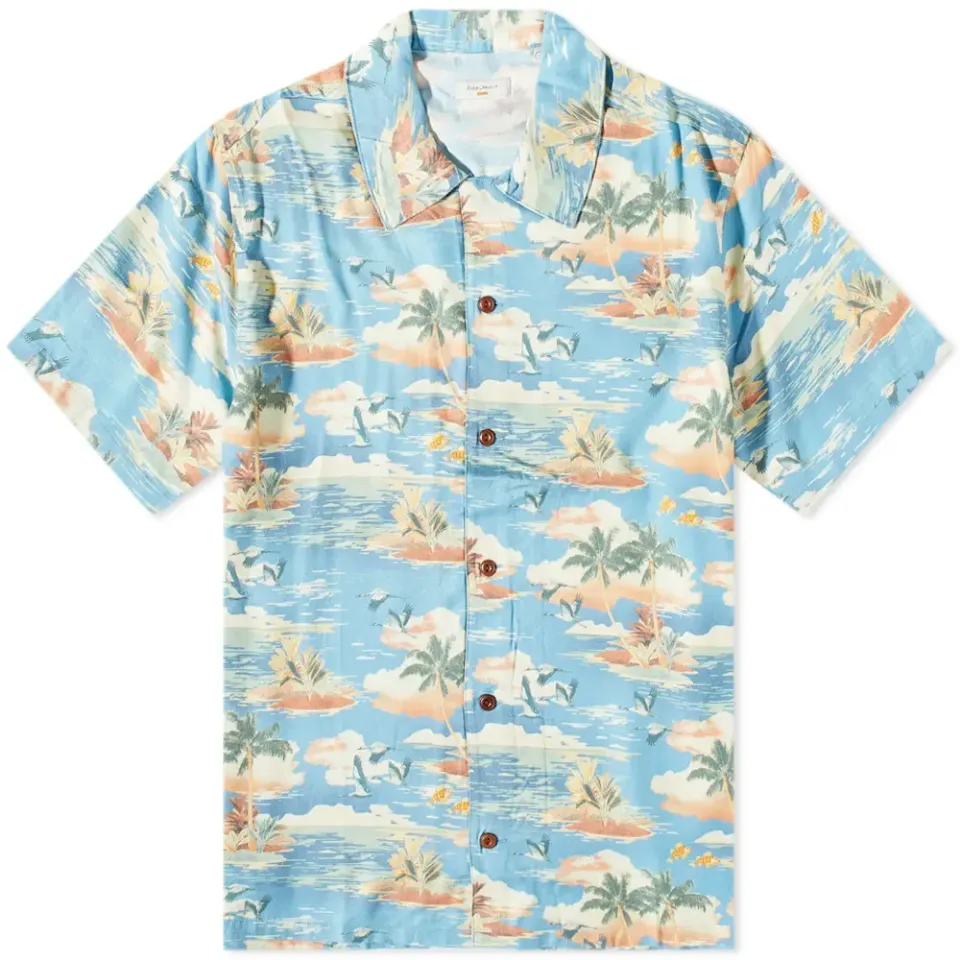 Nudie Arvid Hawaii Vacation Shirt