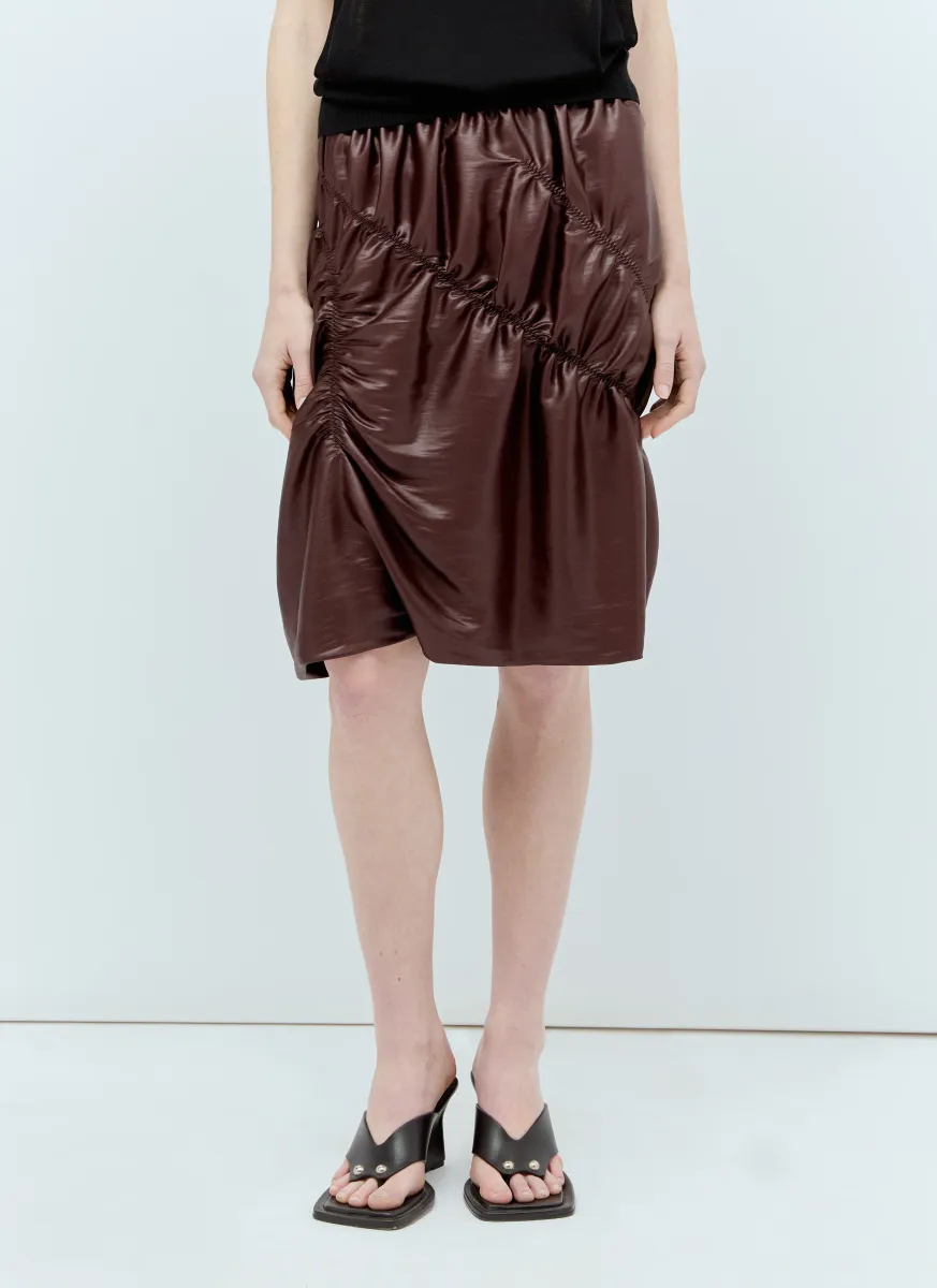 Ruched Skirt