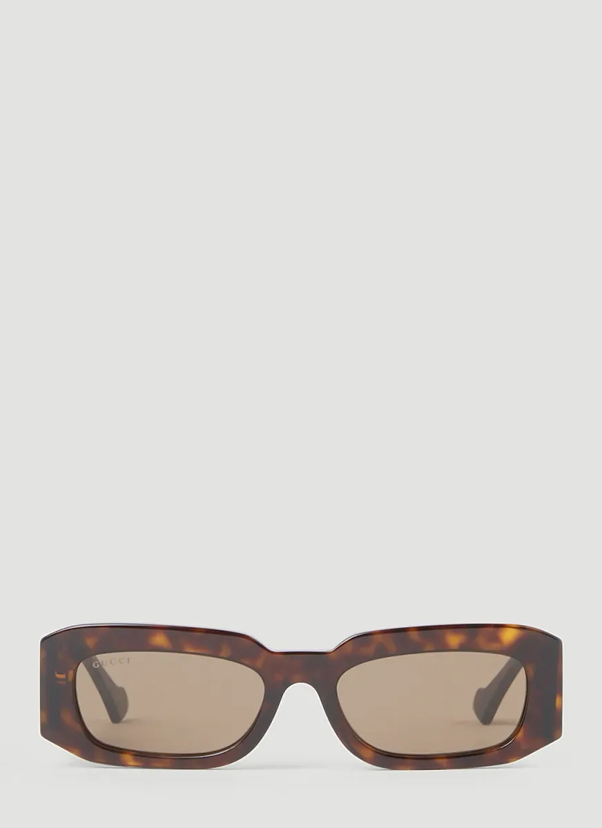 Rectangular Frame Sunglasses