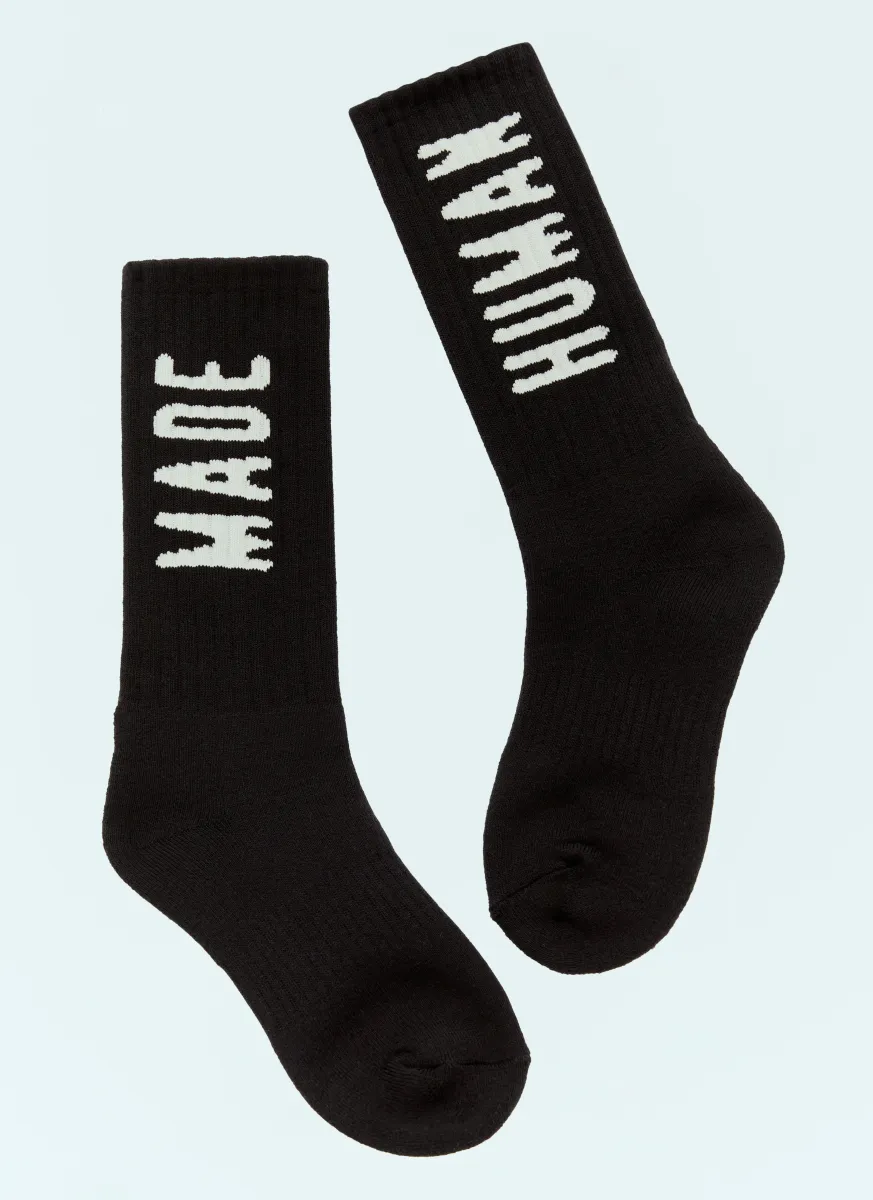 Logo Jacquard Socks