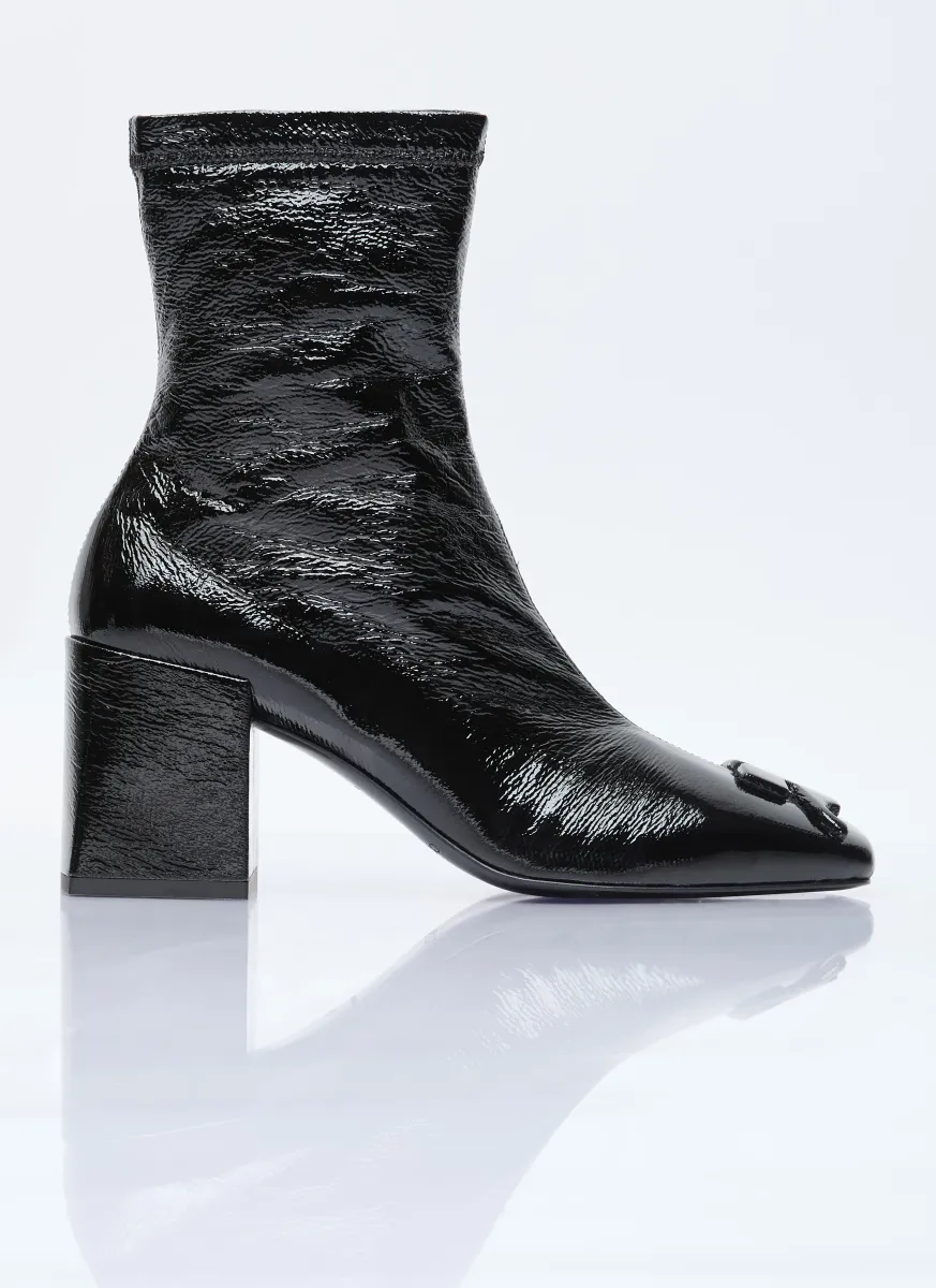 Heritage Vinyl Ankle Boots