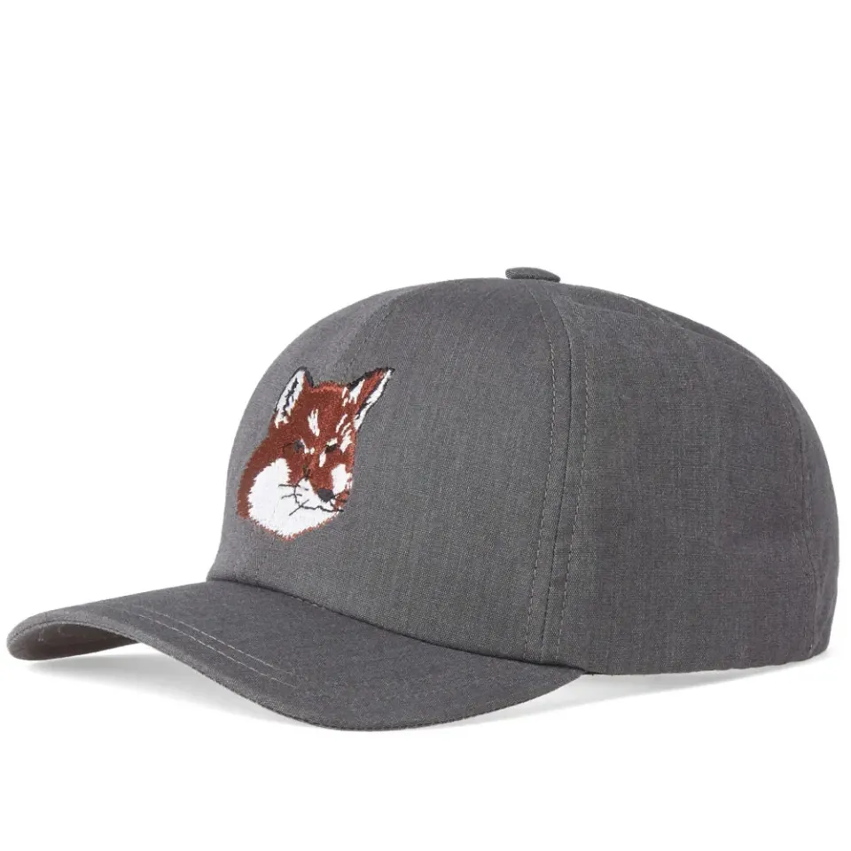 Maison Kitsuné Fox Head 6 Panel Cap