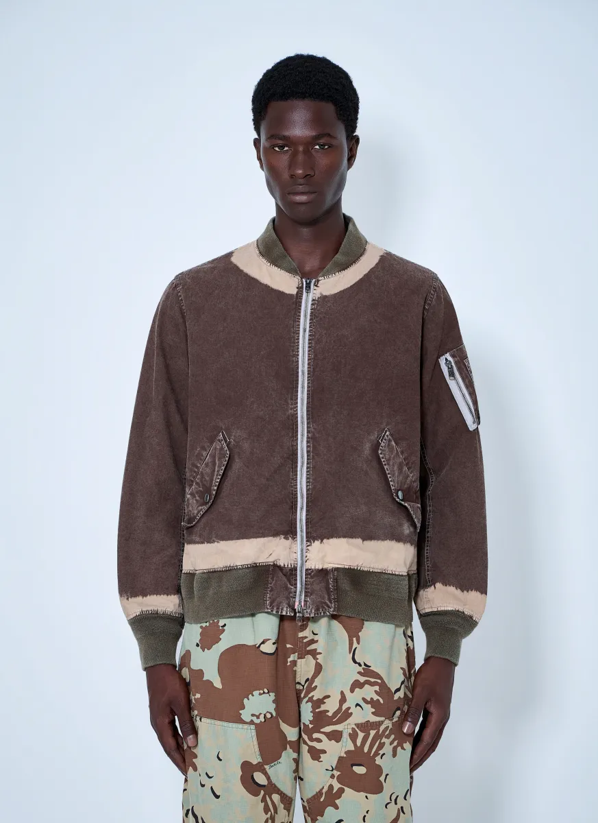 Hand Dye Flight Jacket
