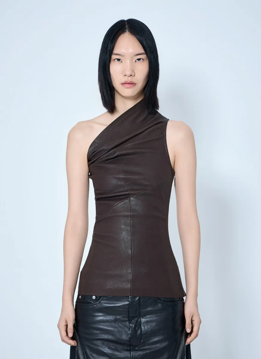 Athena One-Shoulder Tank Top