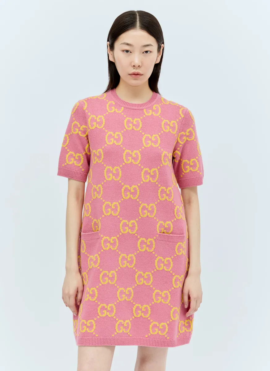 GG Wool Mini Dress