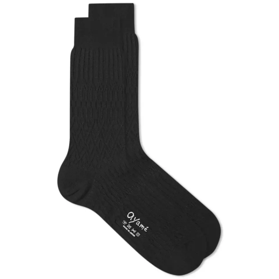 Basket Lunch Solid Sock