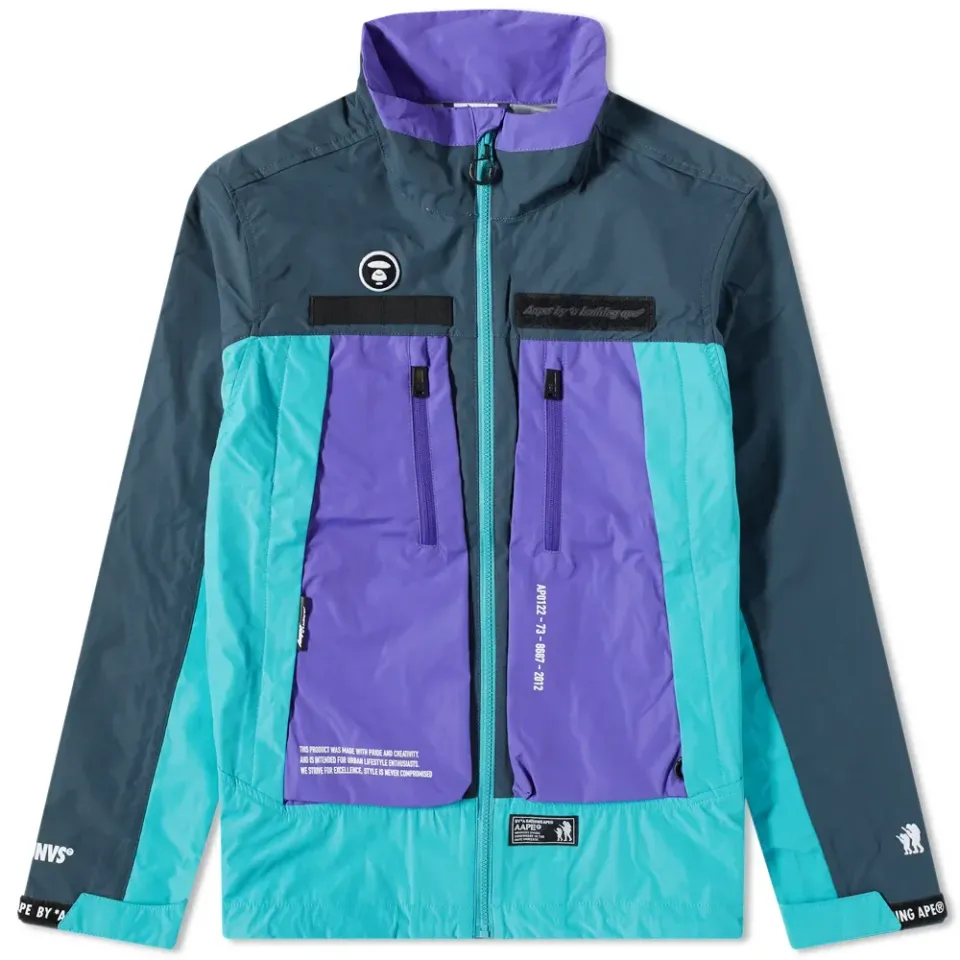 AAPE Mountain Panel Shell Jacket