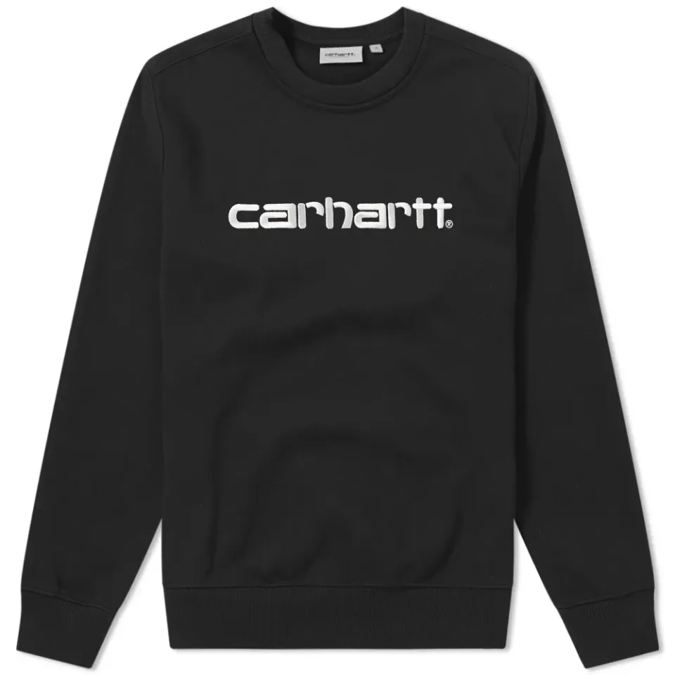 Embroidered Logo Crew Sweat