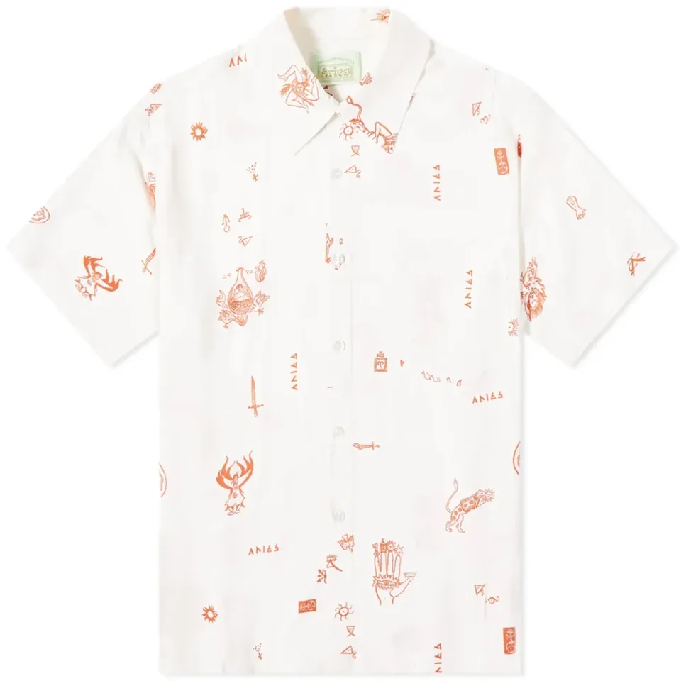 Mystic Print Hawaiian Shirt