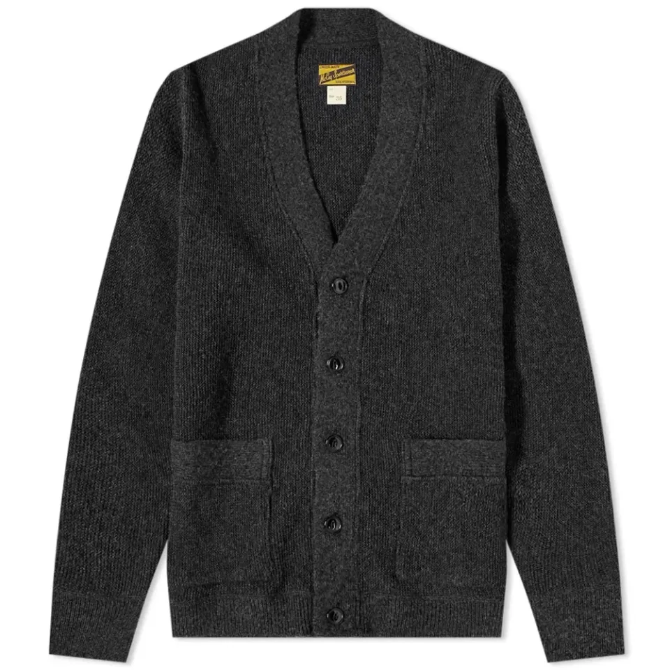 The Real McCoy's Joe Mccoy Wool Cashmere Cardigan