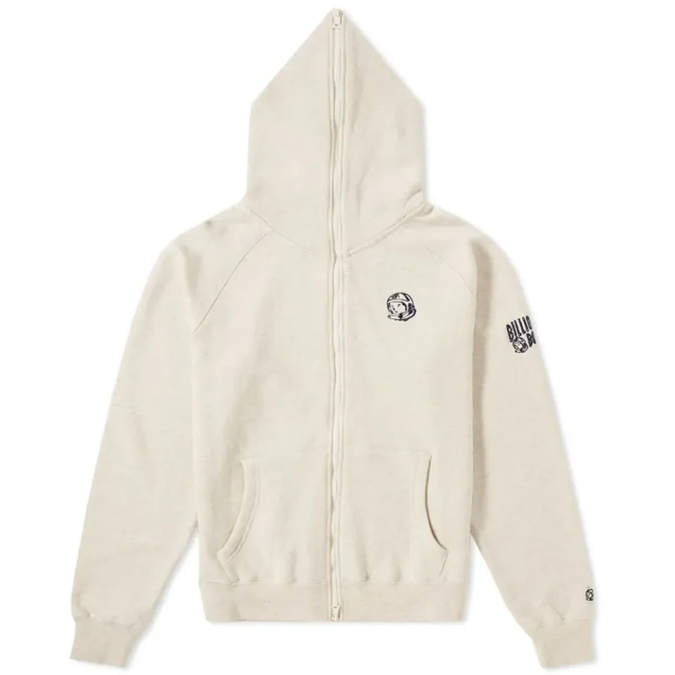 Rib Knit Full Zip Hoody