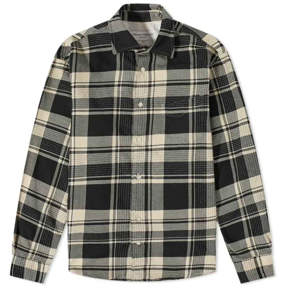 Officine Generale Giacomo Check Shirt