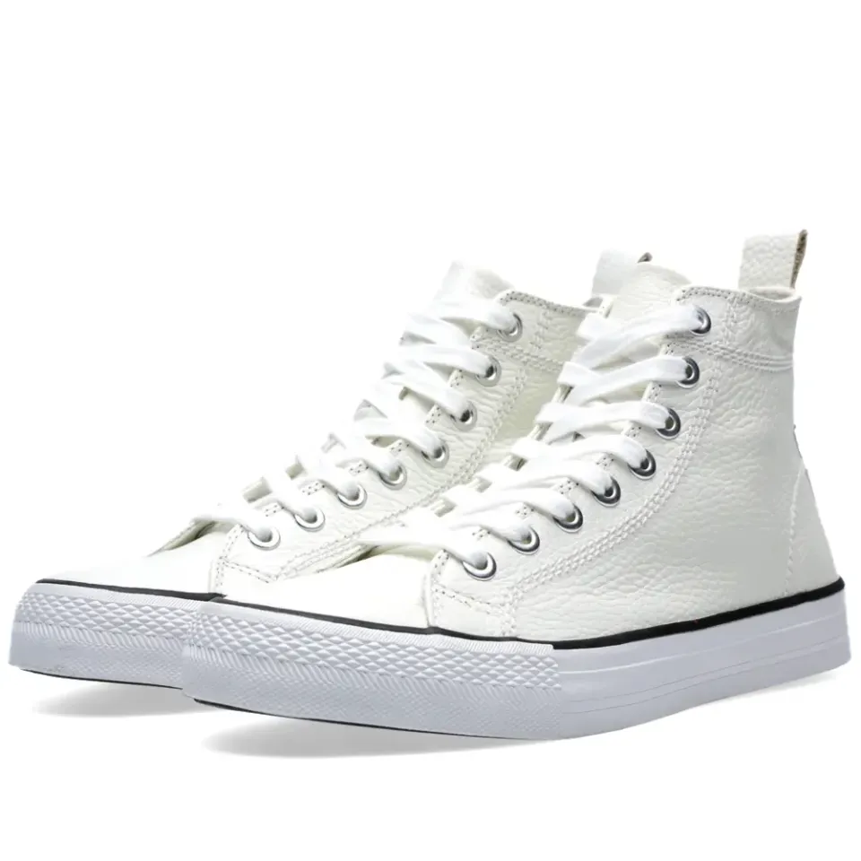 Leather High Top Sneaker