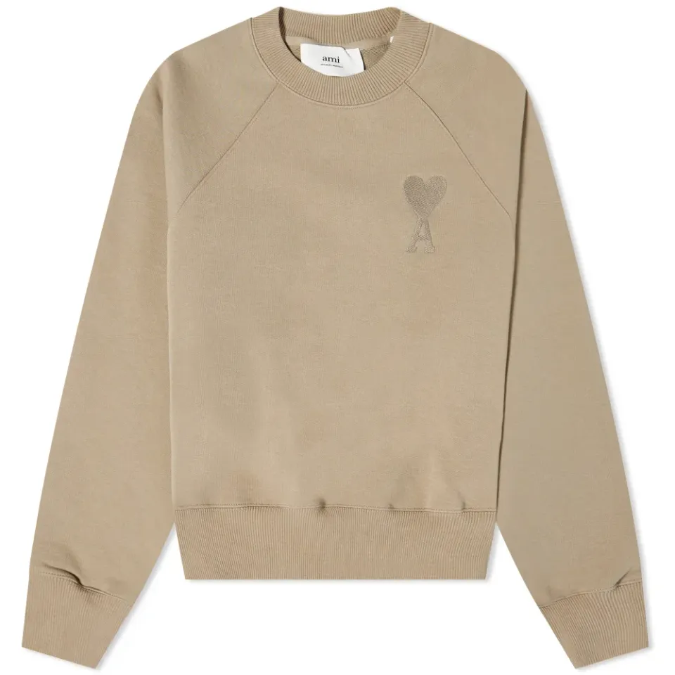 AMI Tonal Big ADC Crew Sweat