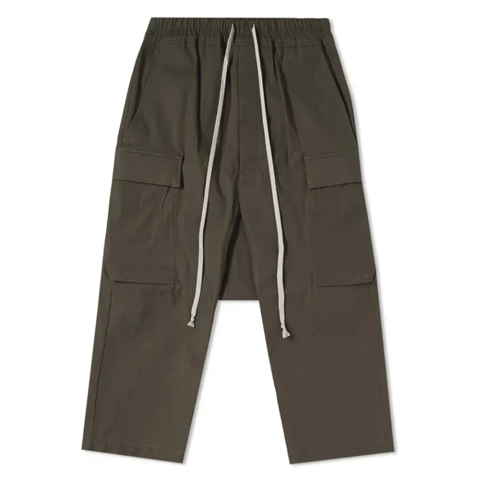 Drawstring Cropped Cargo Pant