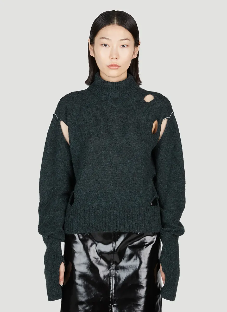 Cut Out Sweater
