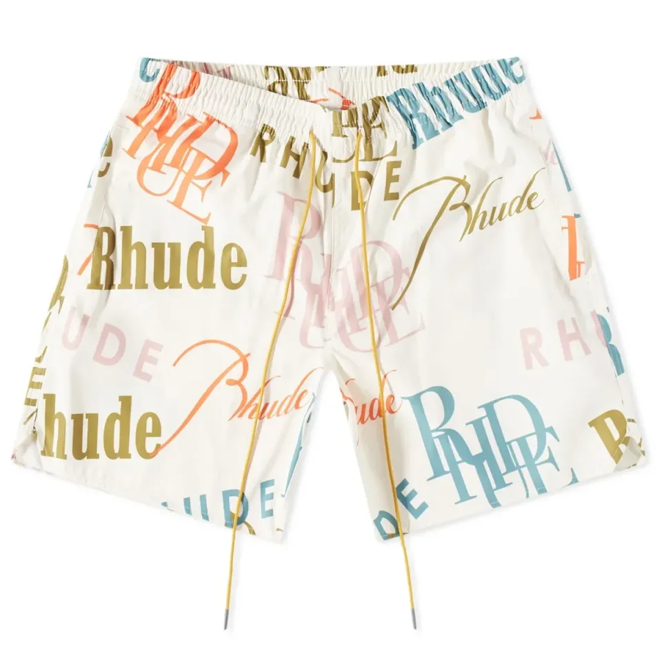 Mash Up Logo Swim Shorts