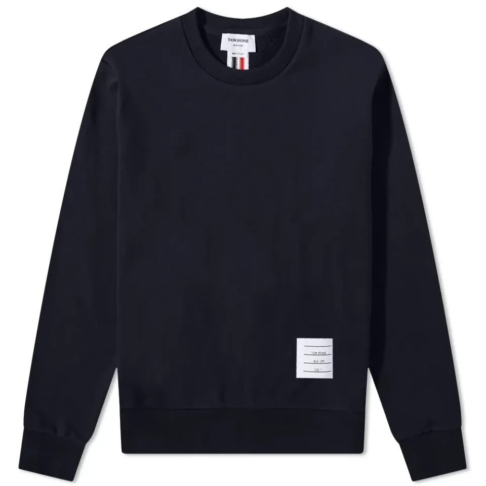 Grosgrain Loopback Crew Sweat