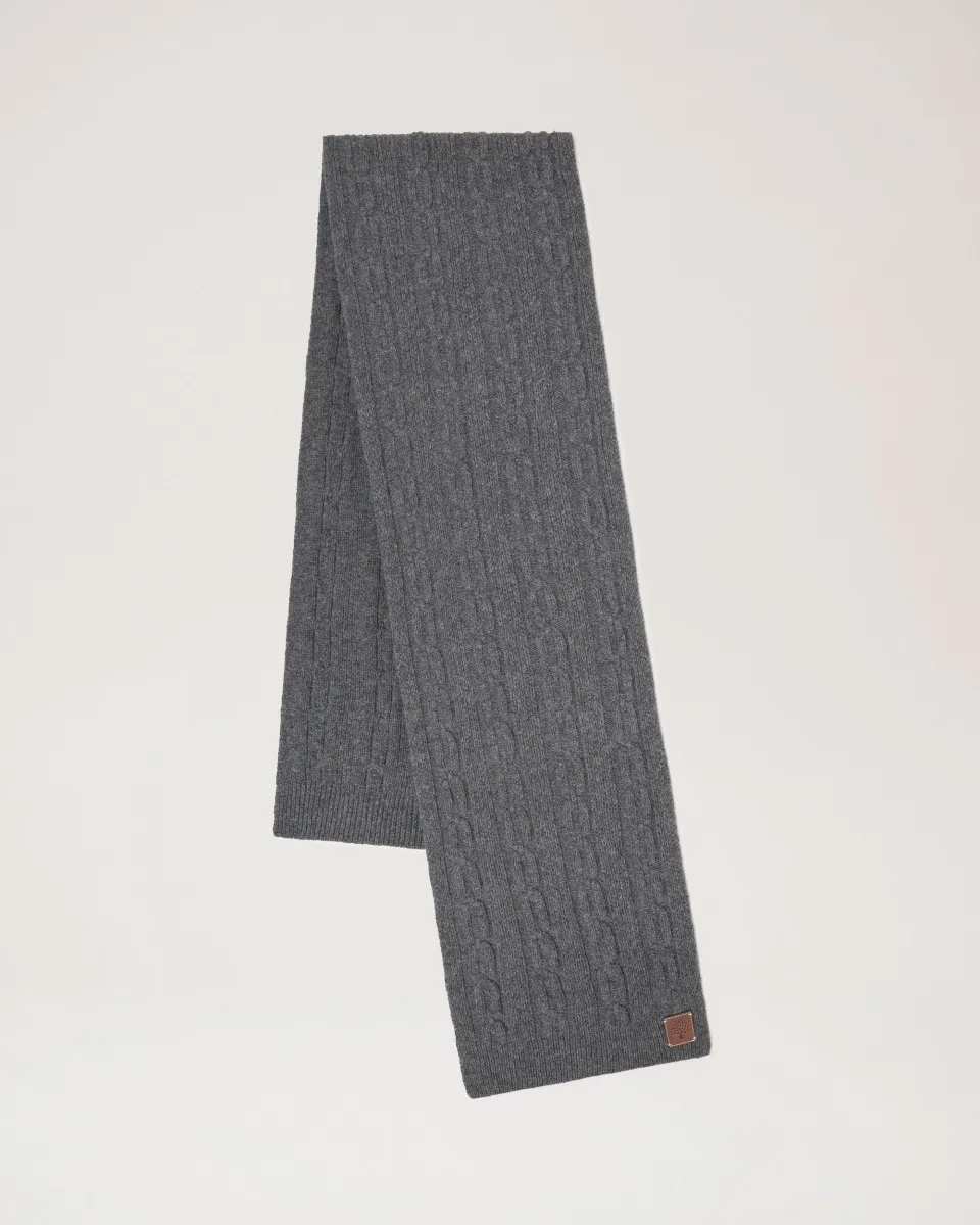 Cable Knit Scarf