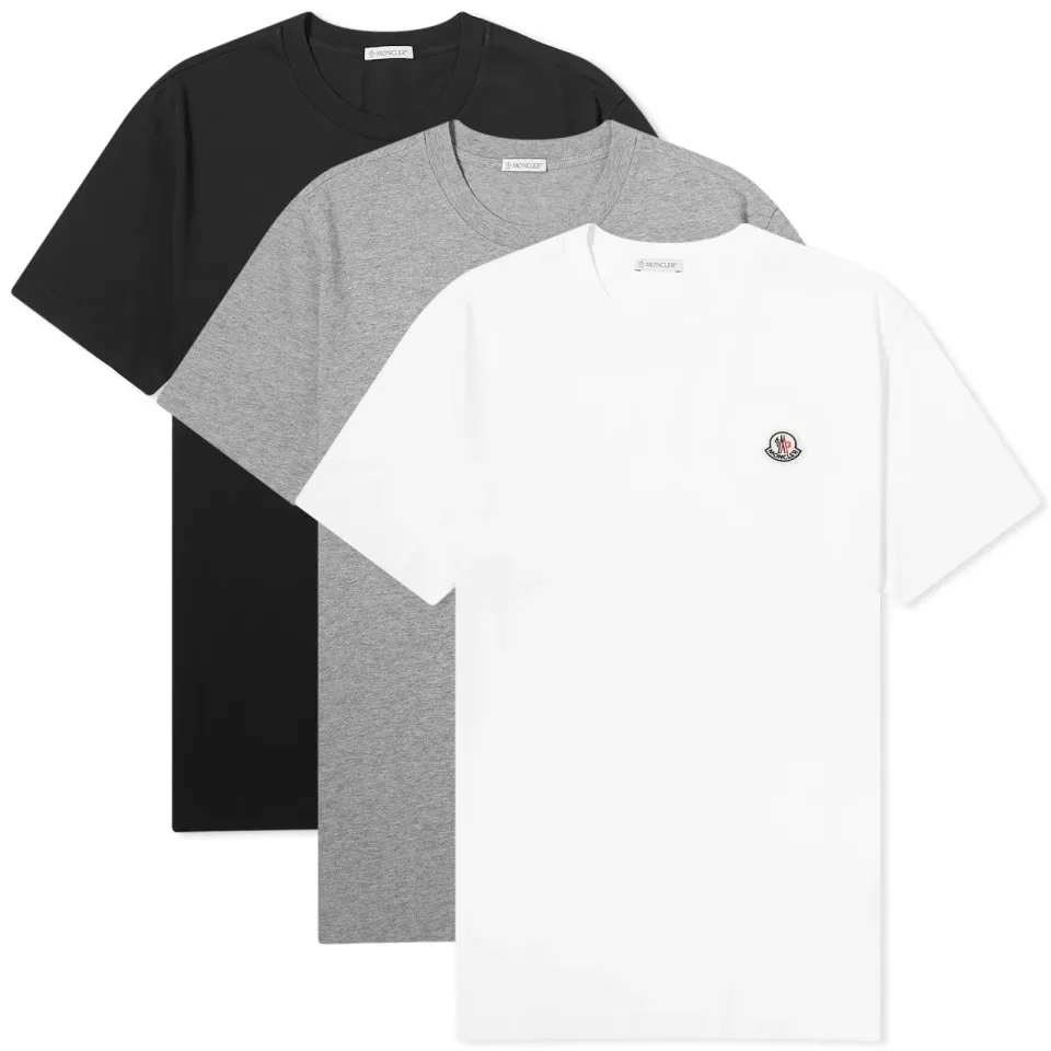 Logo Badge T-Shirt - 3-Pack