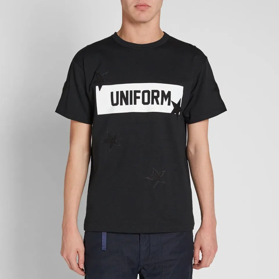 Star Print Box Logo Tee