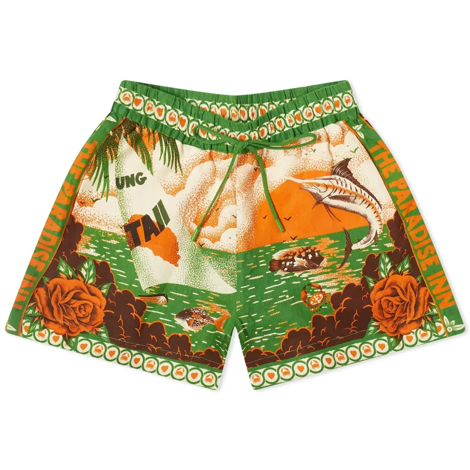 ALÉMAIS Bungalow Linen Short
