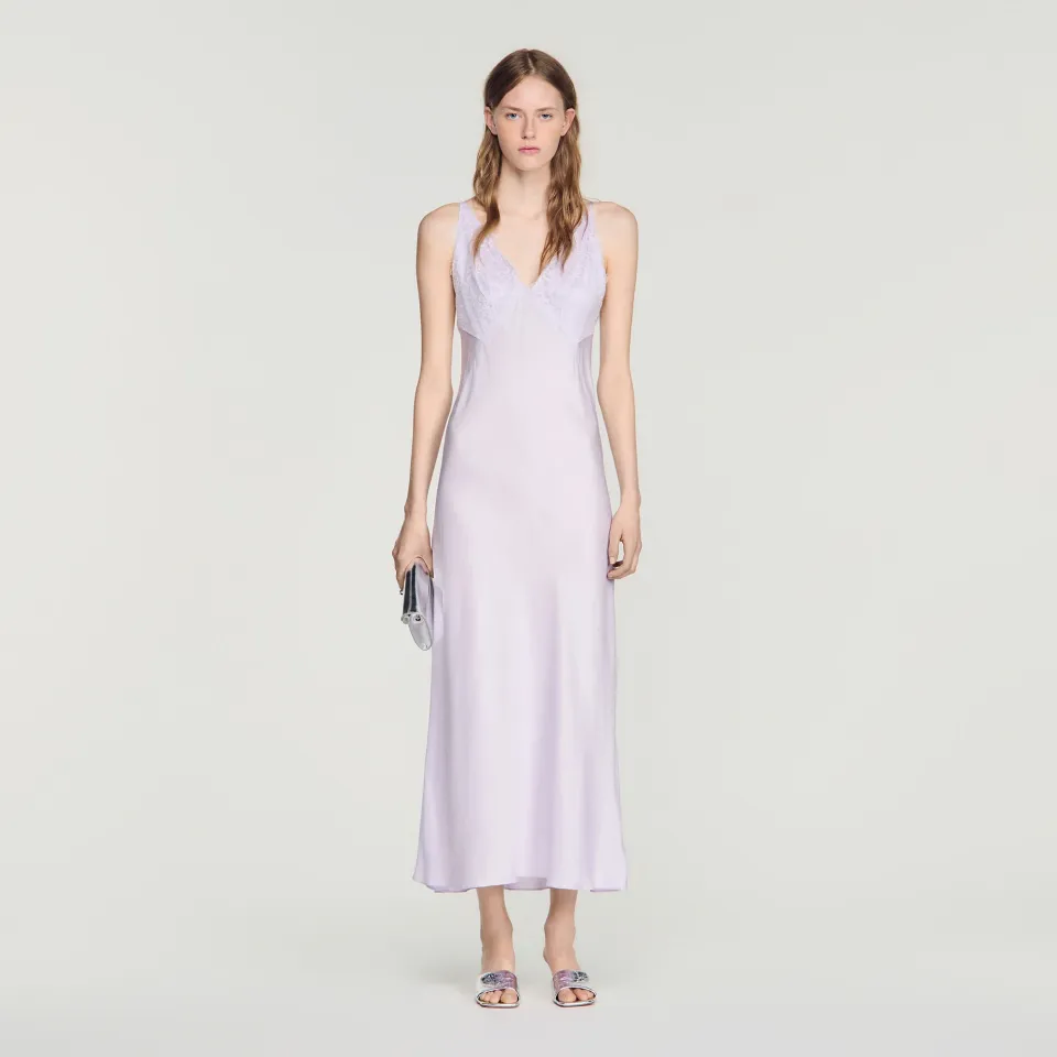 Lace maxi dress