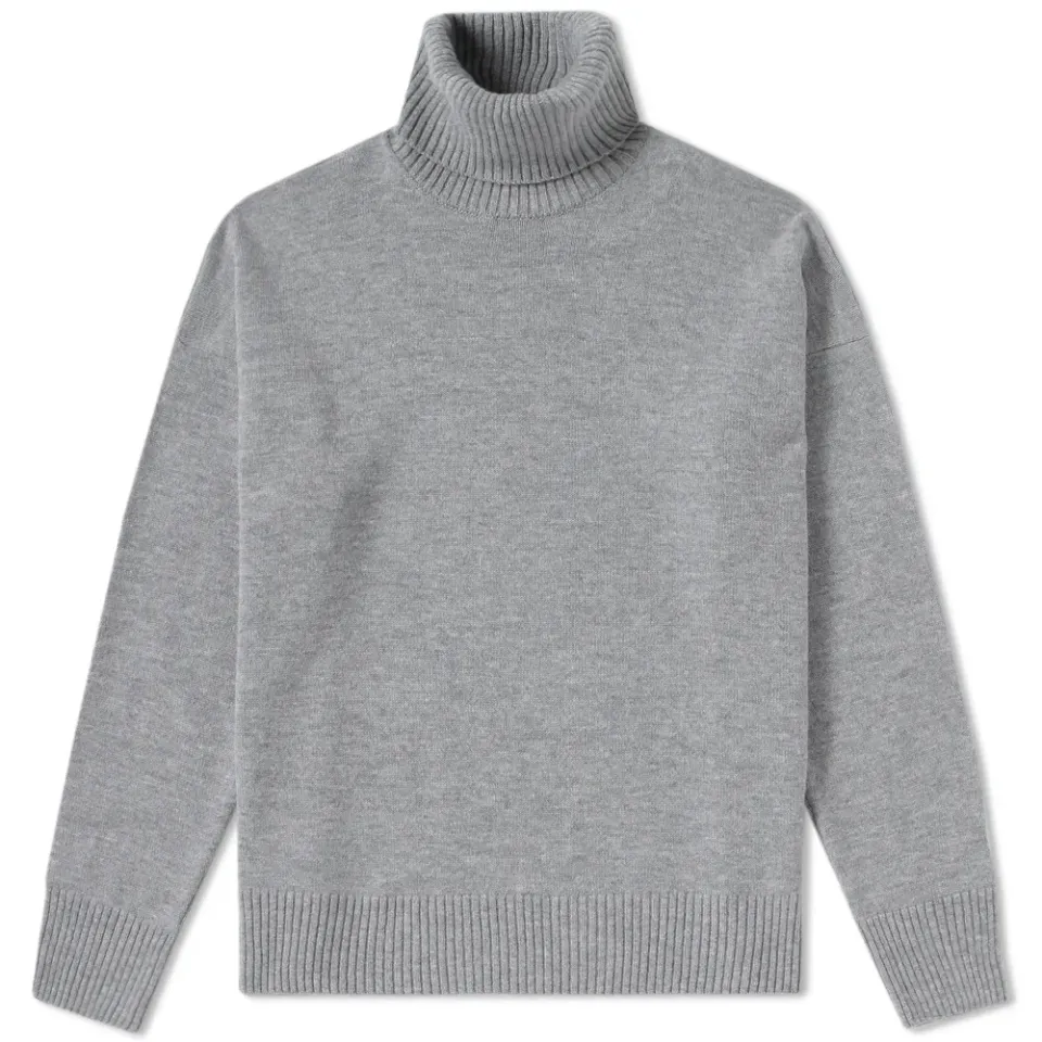AMI Roll Neck Knit