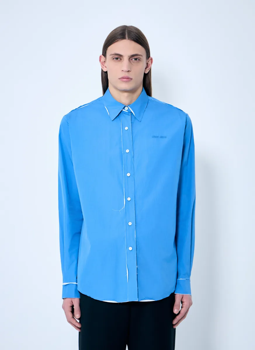 Raw Trims Poplin Shirt