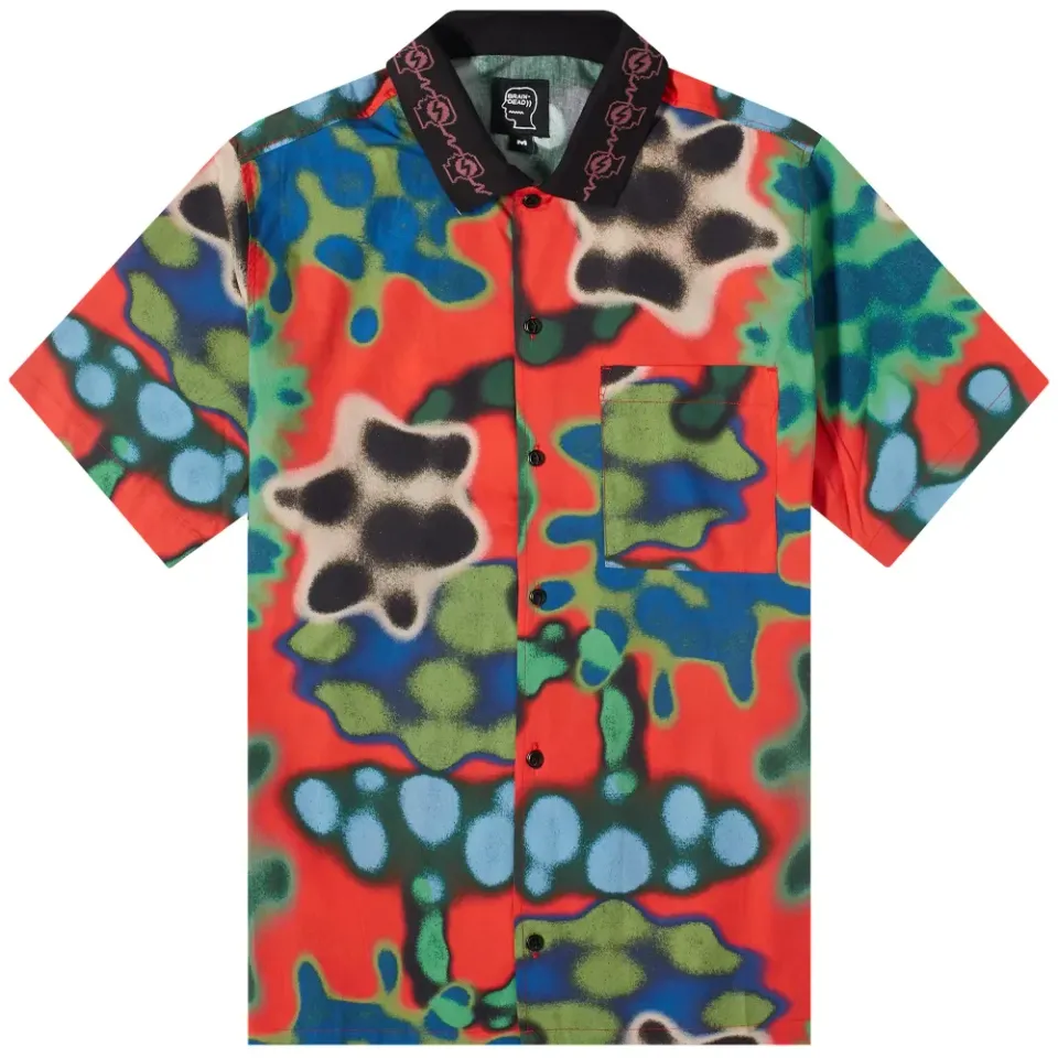 Amoeba Watercolor Short Sleeve Shirt