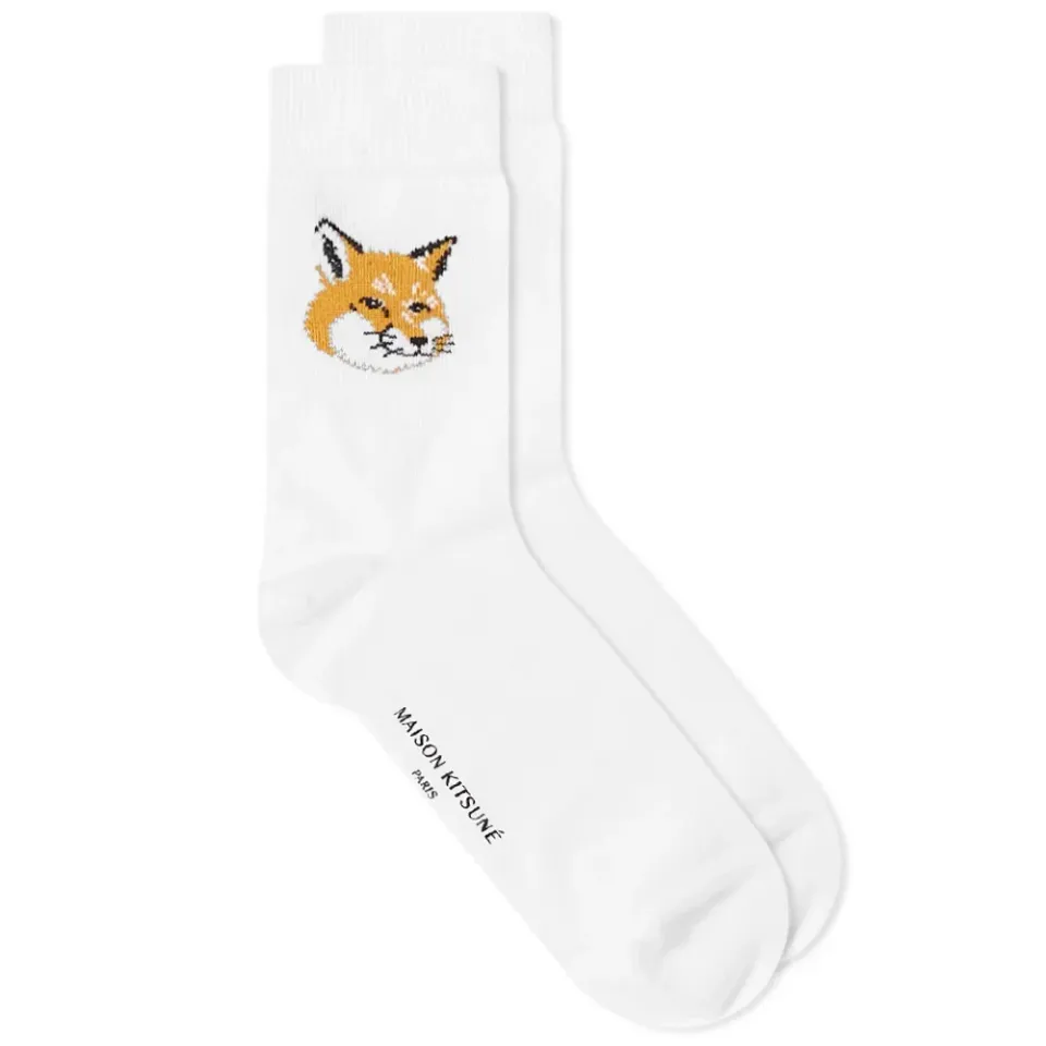 Maison Kitsuné Fox Head Sock