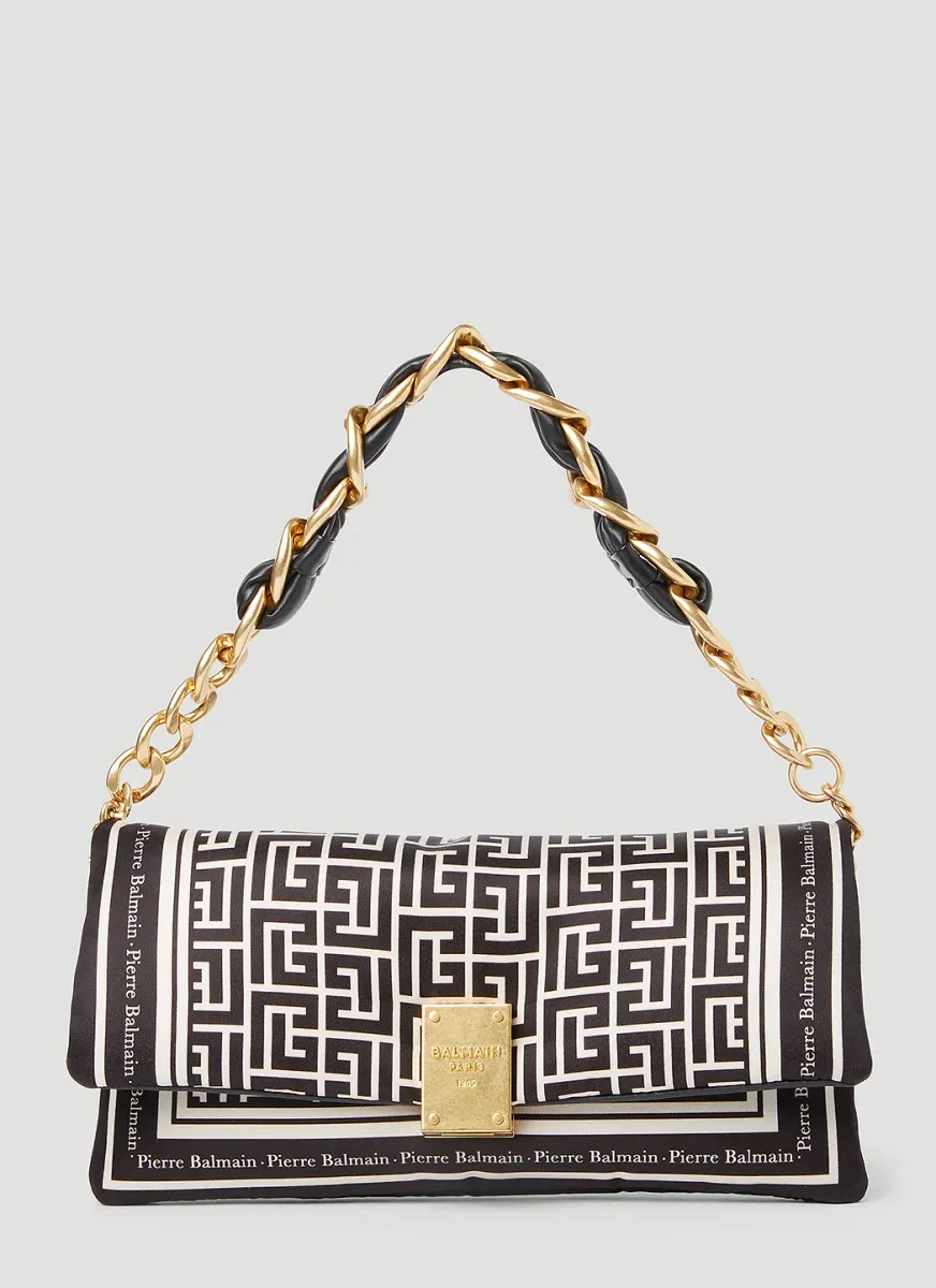 1945 Soft Monogram Scarf Cluch Bag