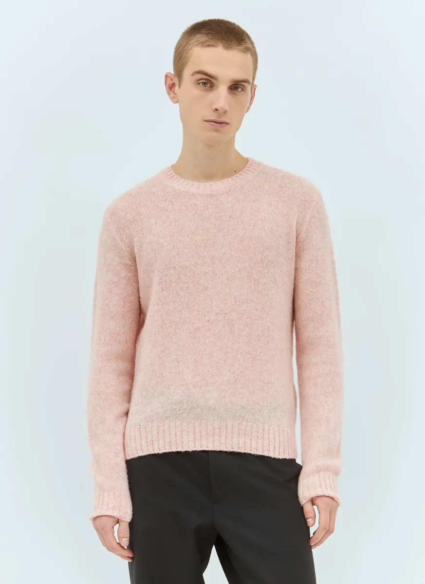 Shetland Wool Crewneck Sweater