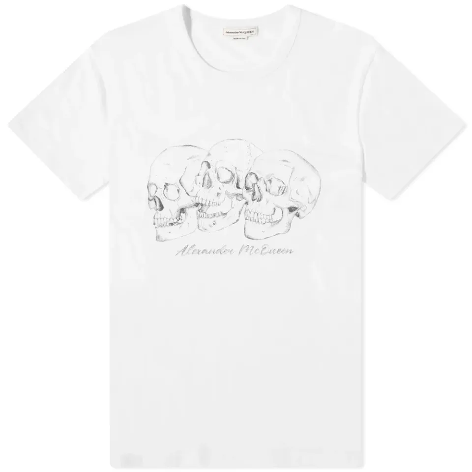 Skulls Print T-Shirt