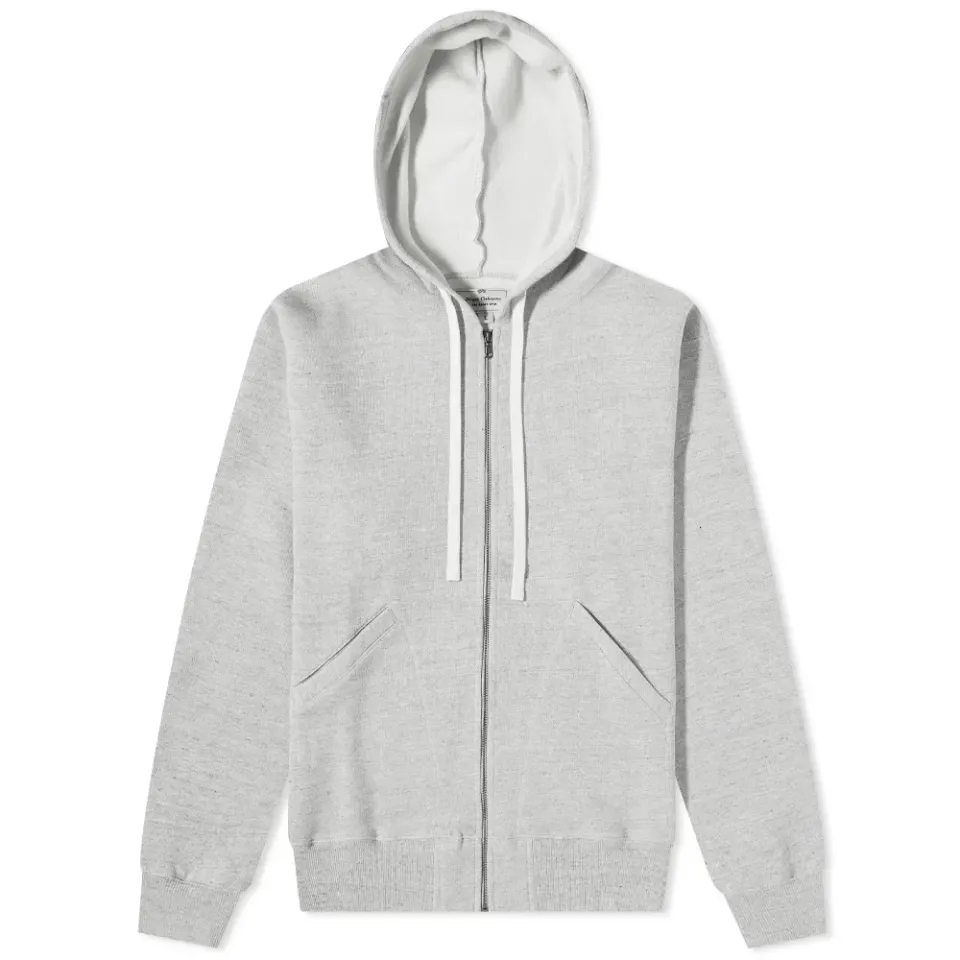 Embroidered Arrow Zip Hoody