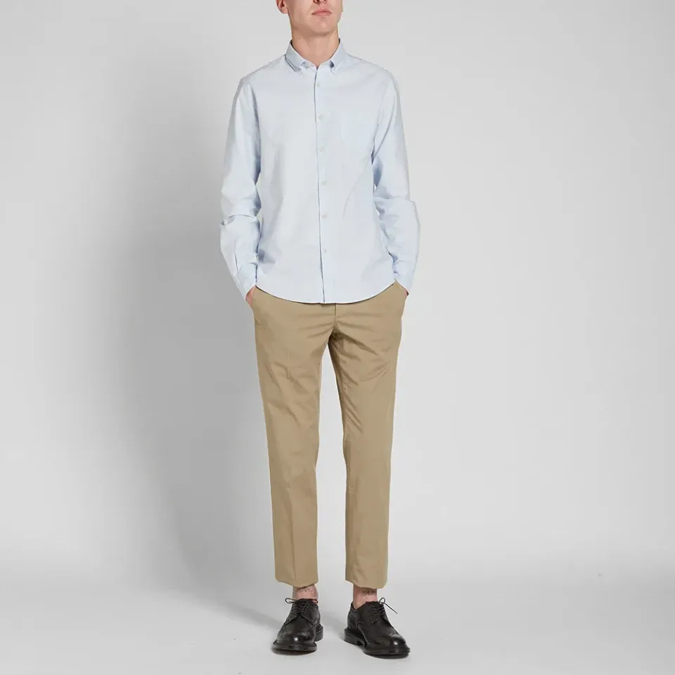 Garment Dyed Slim Fit Stretch Chino