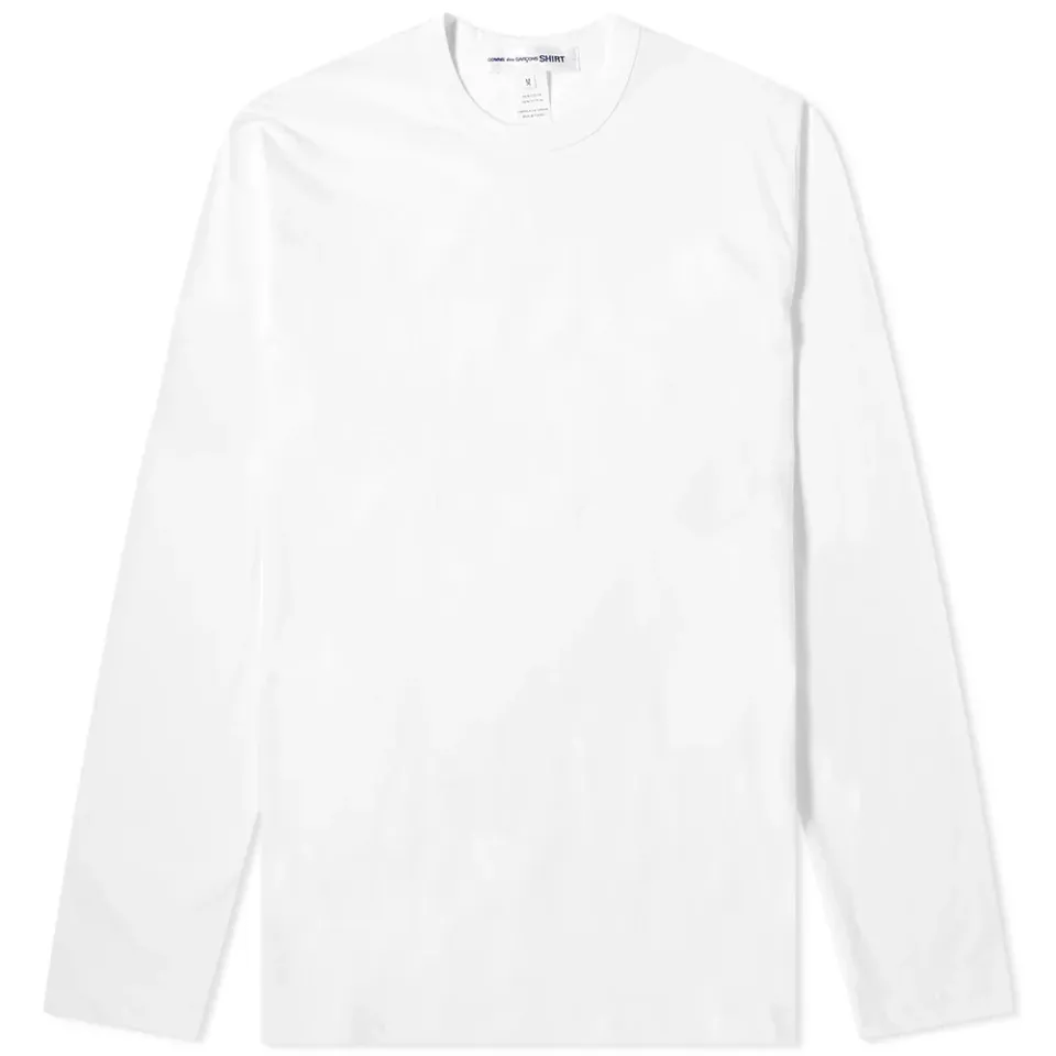 Comme des Garcons SHIRT Long Sleeve Logo T-Shirt