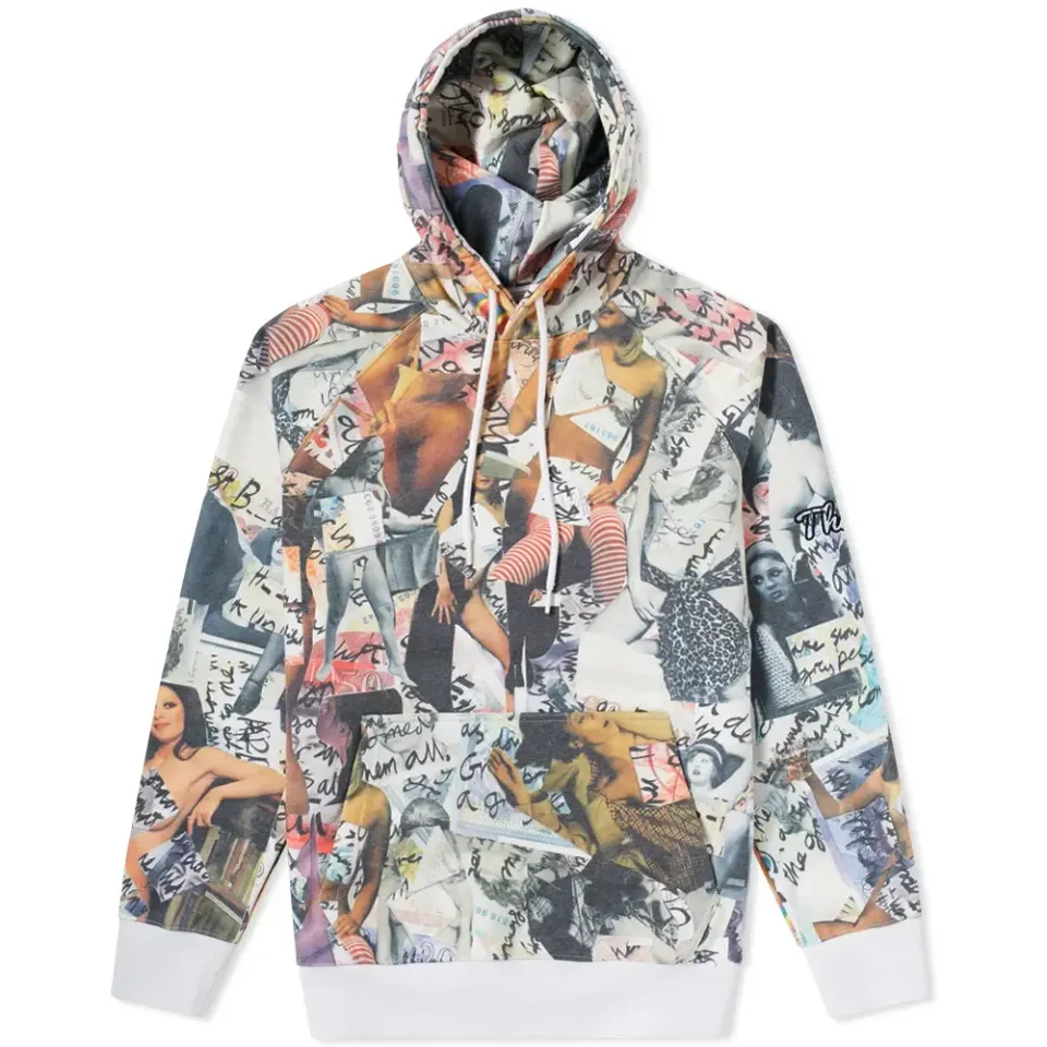 Allover Print Hoody