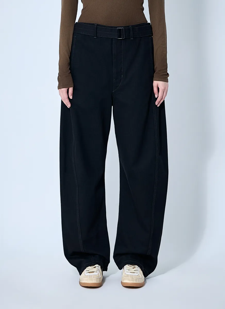 Belted Twisted Pants