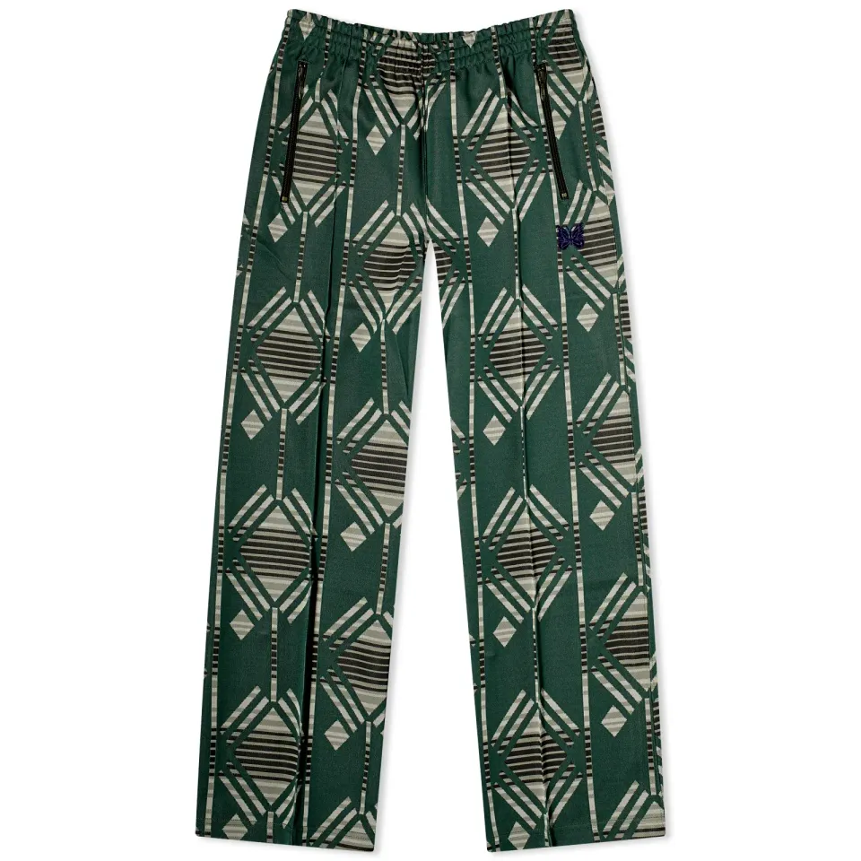 Poly Jacquard Track Pants