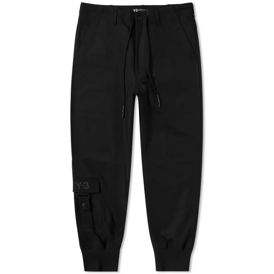 Twill Ankle Pocket Pant