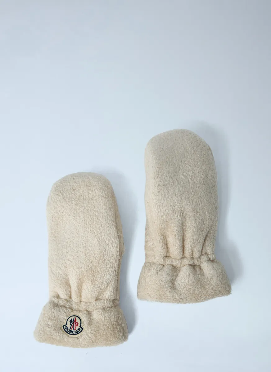 Logo Motif Mittens