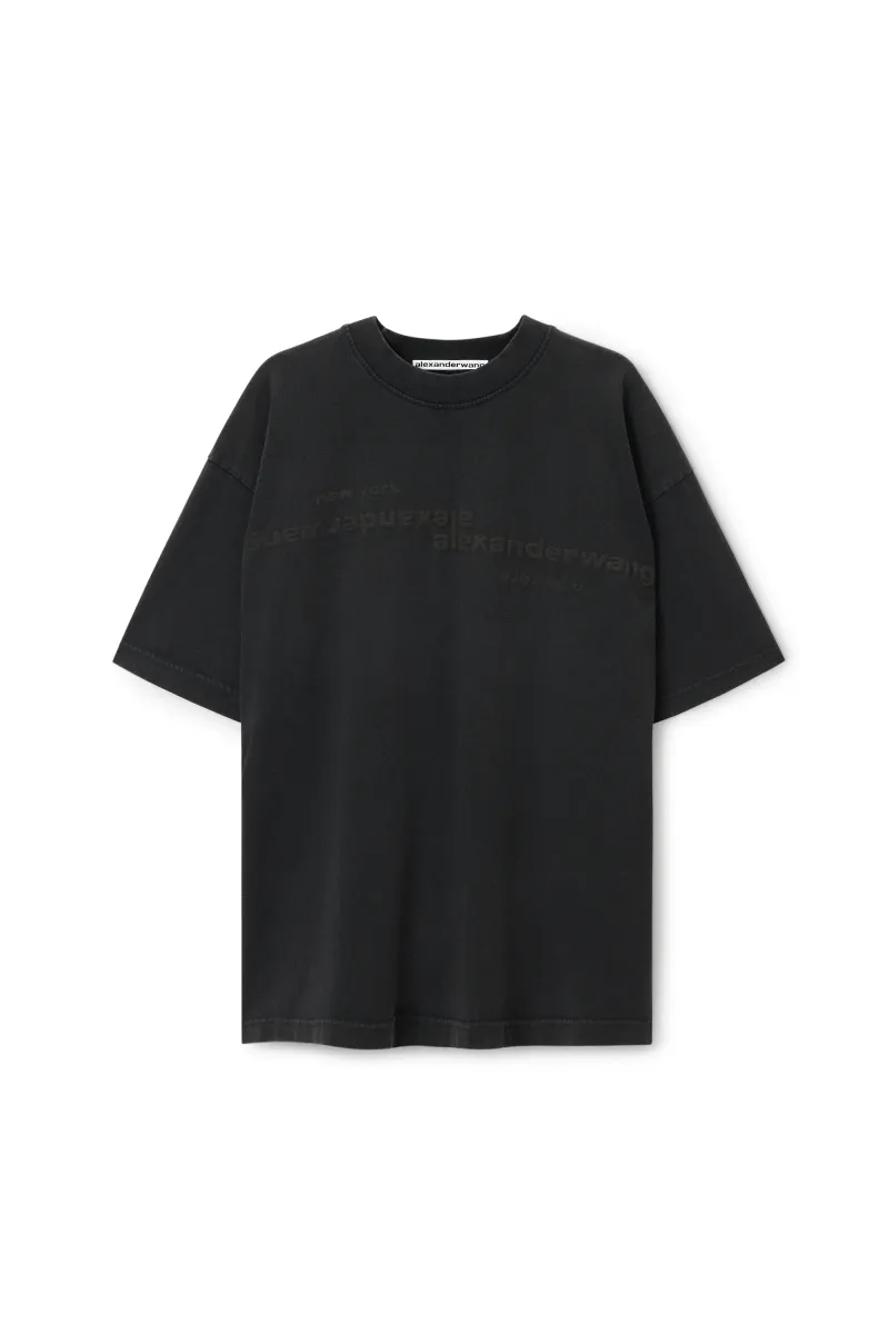 MIRRORED LOGO SHORT SLEEVE TEE