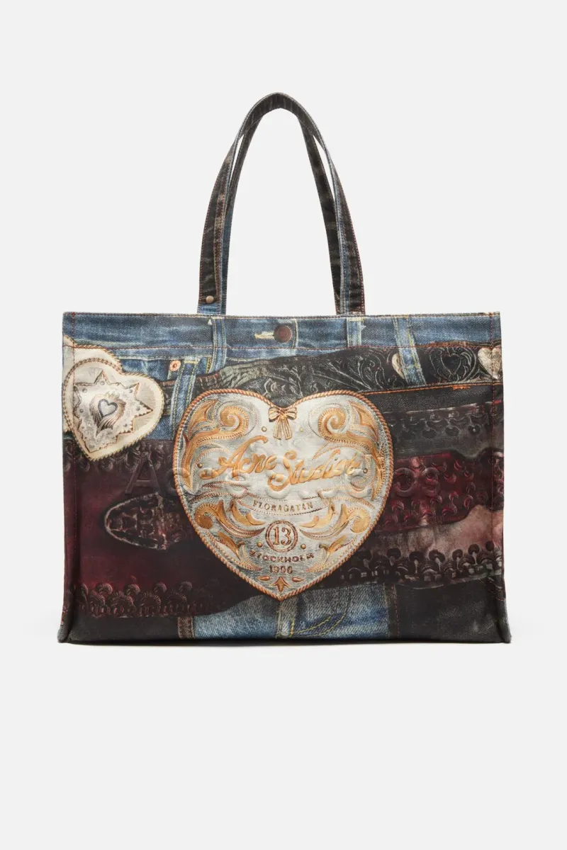 Logo Shoulder Tote Bag