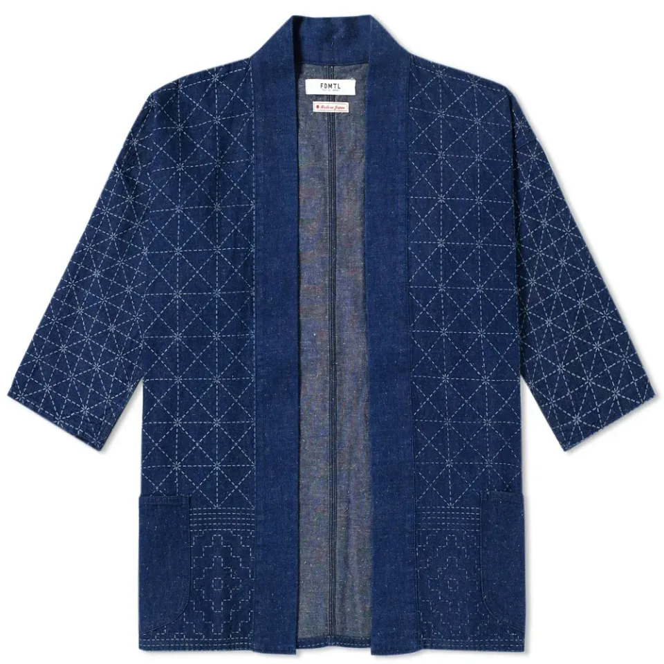 Reflective Kimono Short Coat
