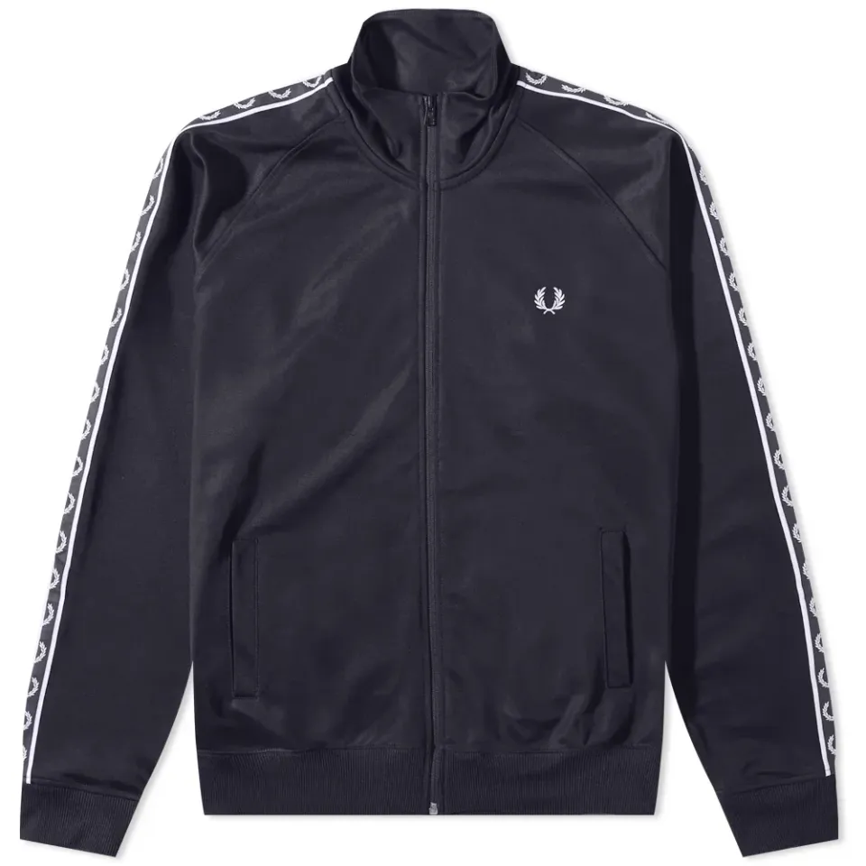 Contrast Tape Track Jacket